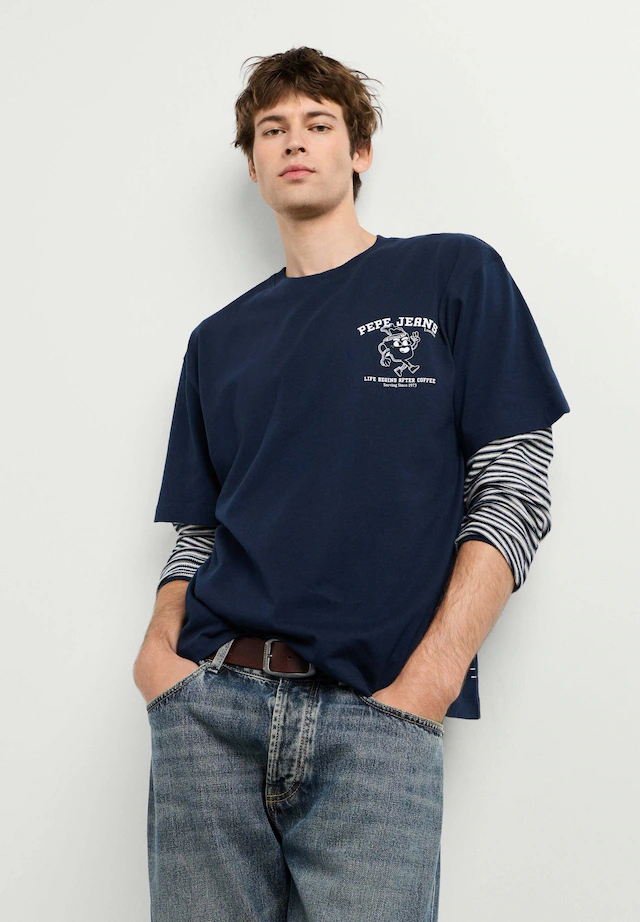 Pepe Jeans Print-Shirt »print t-shirt COFFEET TEE« Pepe Jeans Print-Shirt »print t-shirt COFFEET TEE«