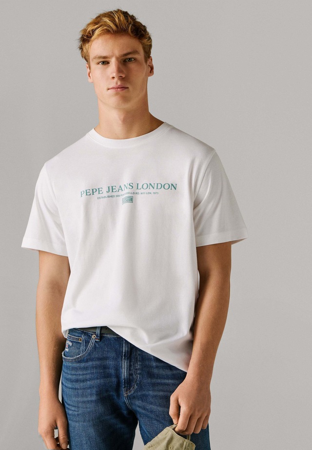 Pepe Jeans T-Shirt »basic t-shirt SUMMER SEASONAL LOGO TEE«