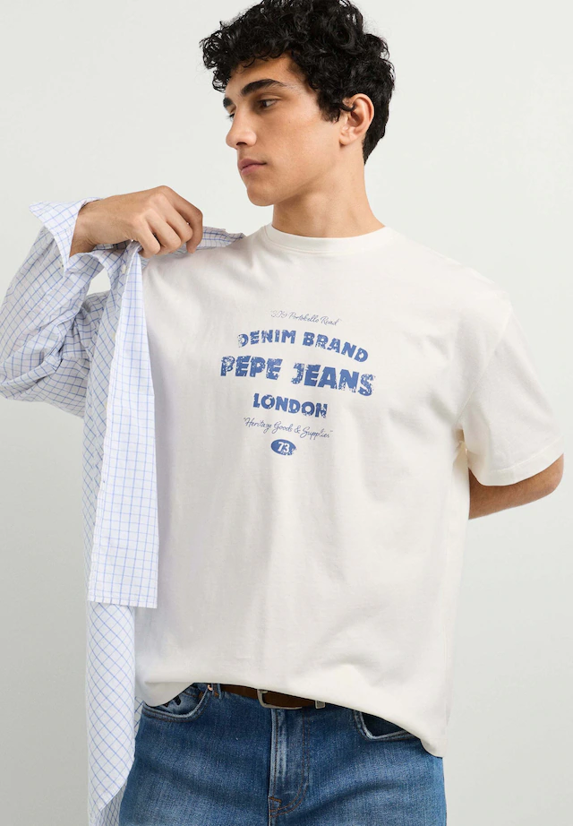 Pepe Jeans Print-Shirt »print t-shirt JAXON TEE«