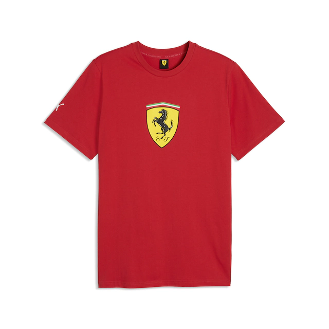 PUMA T-Shirt »Scuderia Ferrari Coloured Shield T-Shirt Herren«