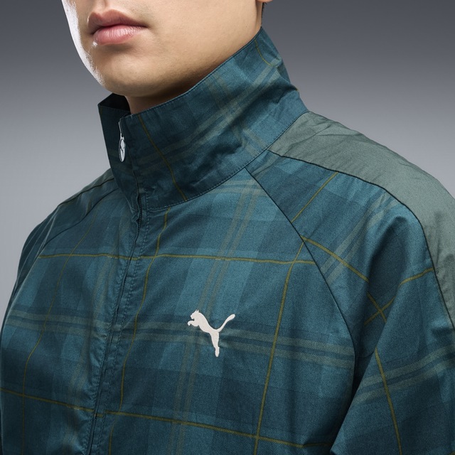 PUMA Trainingsjacke »T7 Relaxed Tartan Trainingsjacke Herren«