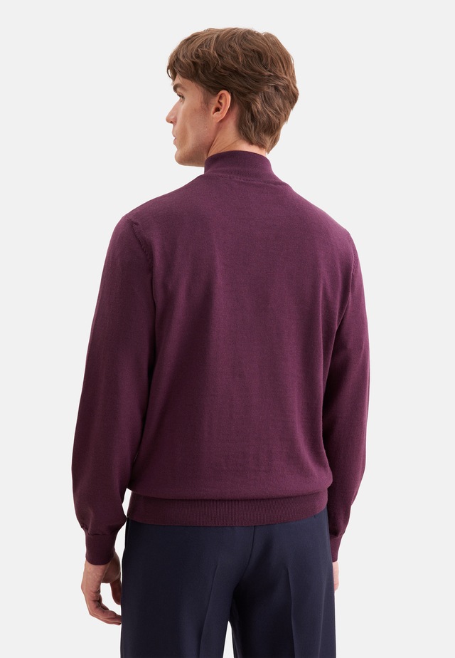 seidensticker Stehkragenpullover »Schwarze Rose« Quarter Zip Uni