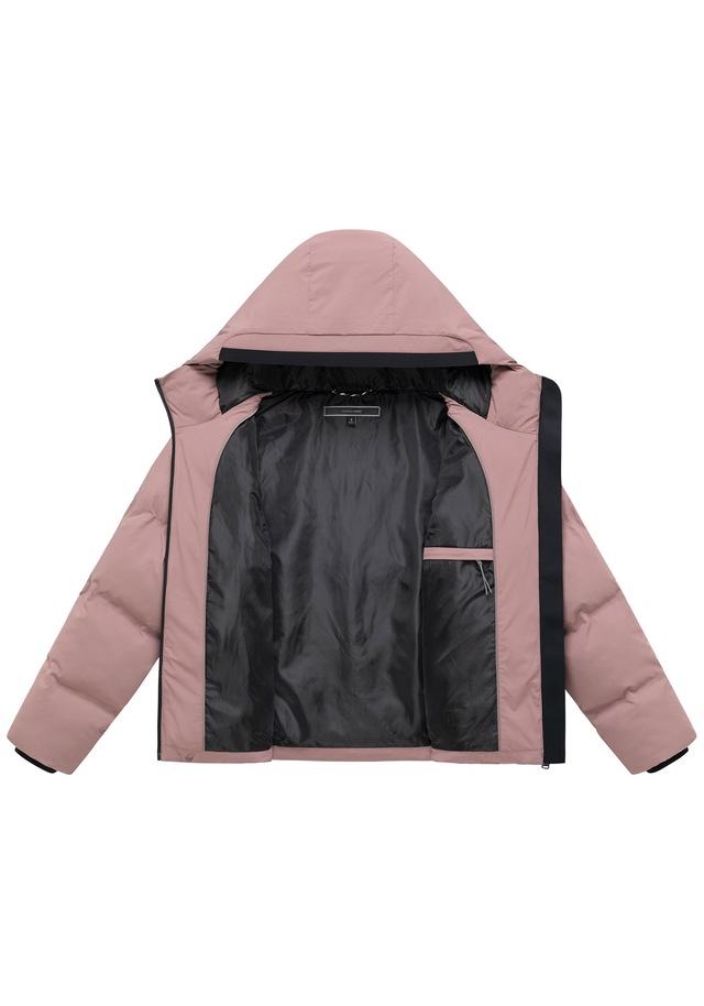 Marikoo Winterjacke »Paddie« mit Kapuze Winterjacke mit Kapuze und voluminöser Steppung
