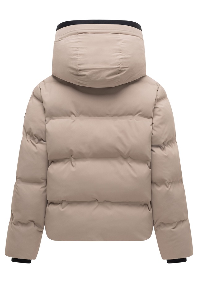 Marikoo Winterjacke »Paddie« mit Kapuze Winterjacke mit Kapuze und voluminöser Steppung