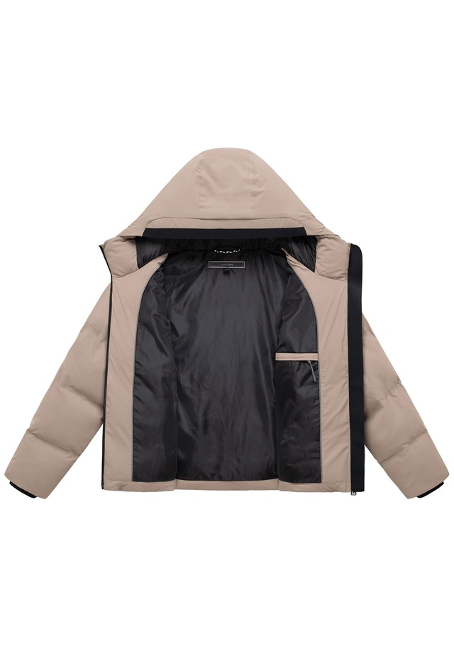 Marikoo Winterjacke »Paddie« mit Kapuze Winterjacke mit Kapuze und voluminöser Steppung