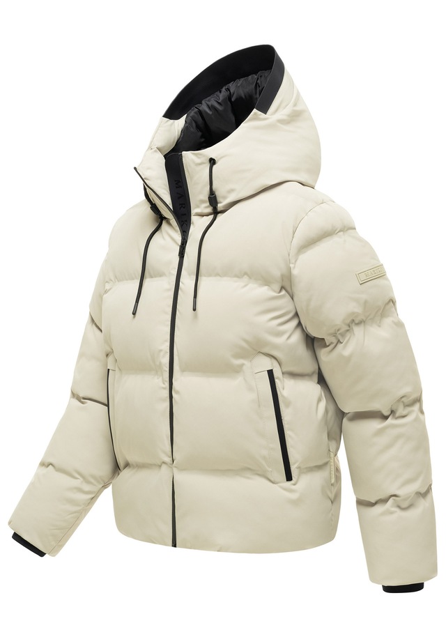 Marikoo Winterjacke »Paddie« mit Kapuze Winterjacke mit Kapuze und voluminöser Steppung