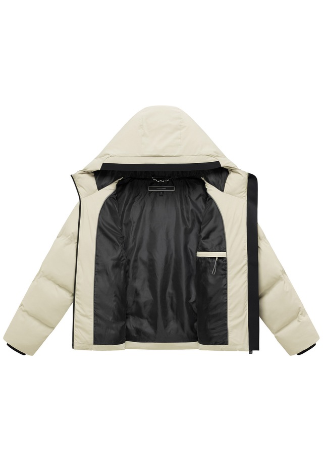Marikoo Winterjacke »Paddie« mit Kapuze Winterjacke mit Kapuze und voluminöser Steppung