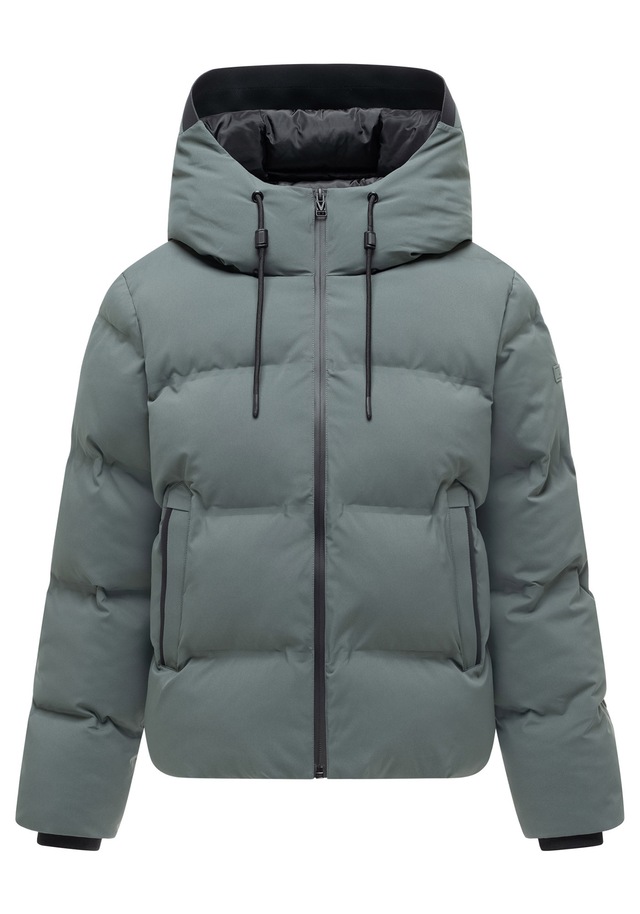Marikoo Winterjacke »Paddie« mit Kapuze Winterjacke mit Kapuze und voluminöser Steppung