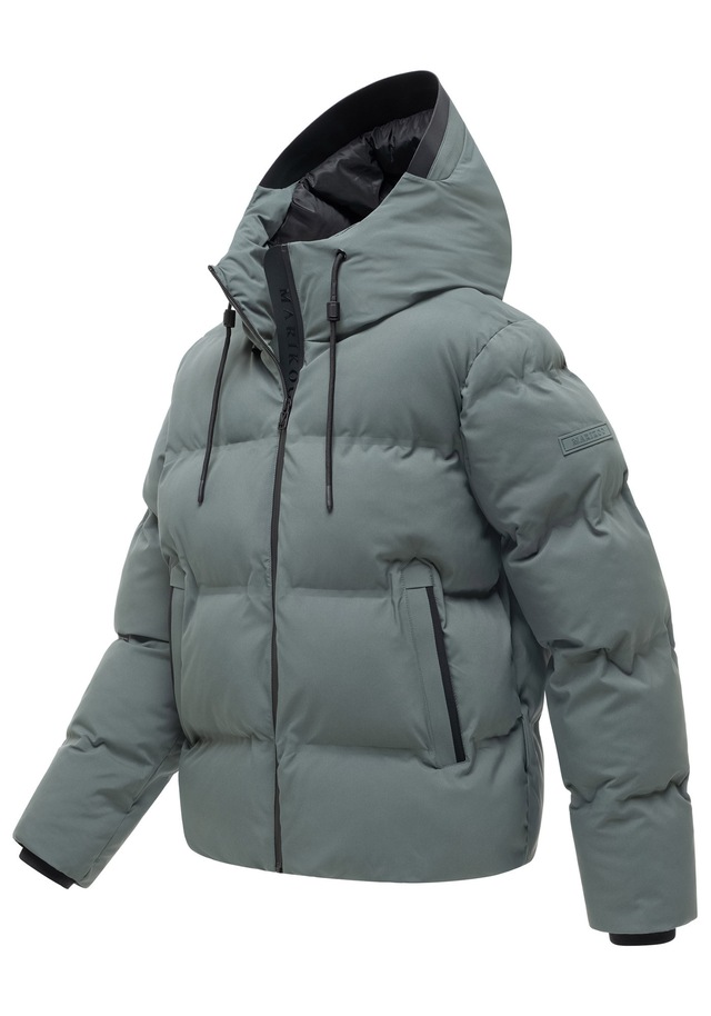 Marikoo Winterjacke »Paddie« mit Kapuze Winterjacke mit Kapuze und voluminöser Steppung