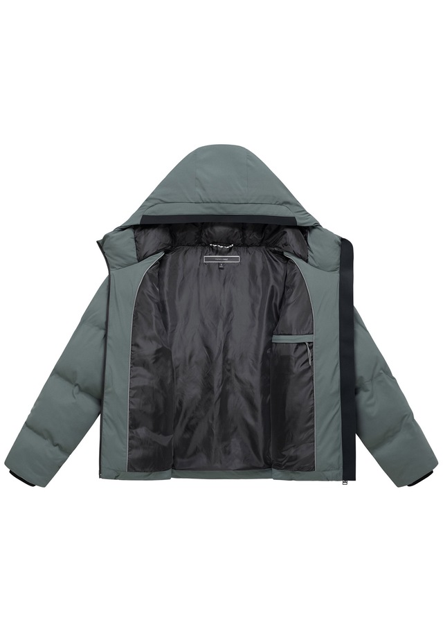 Marikoo Winterjacke »Paddie« mit Kapuze Winterjacke mit Kapuze und voluminöser Steppung