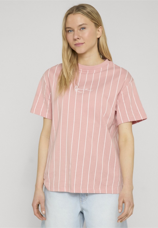 Karl Kani T-Shirt »Karl Kani Small Signature Essential Pinstripe OS Tee« 1