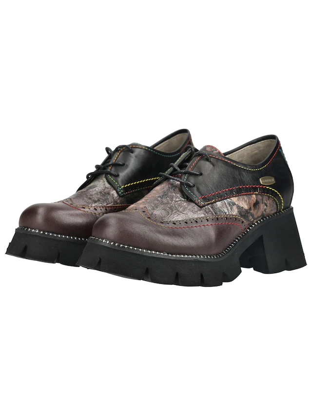 LAURA VITA Schnürschuh »LAURA VITA Halbschuhe Leder/Textil«