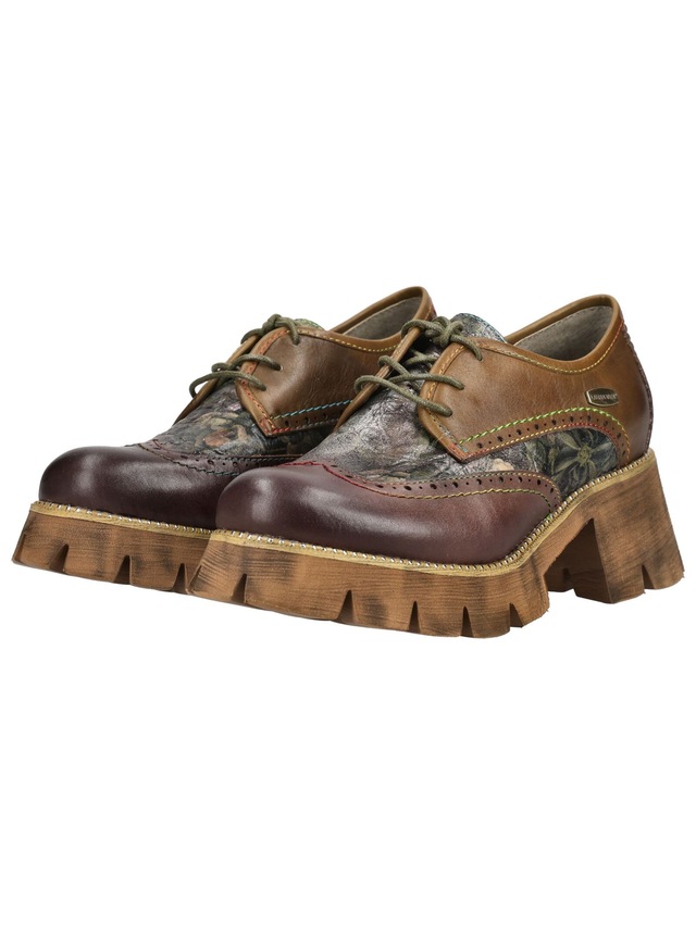 LAURA VITA Schnürschuh »LAURA VITA Halbschuhe Leder/Textil«