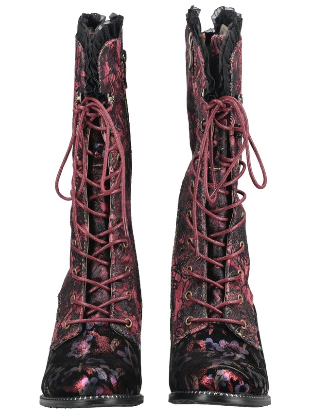 LAURA VITA High-Heel-Stiefel »LAURA VITA Stiefel Leder/Textil«