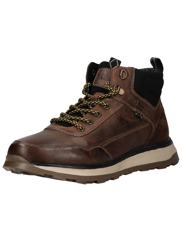 s.Oliver Schnürstiefelette »s.Oliver Stiefelette Leder/Textil«