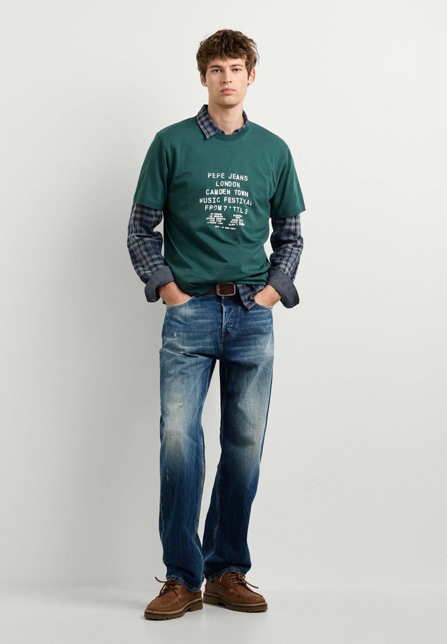 Pepe Jeans Print-Shirt »print t-shirt JEAN TEE«