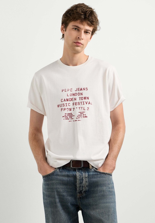 Pepe Jeans Print-Shirt »print t-shirt JEAN TEE«