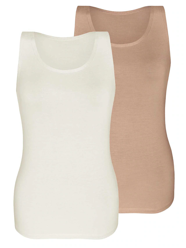Sassa Unterhemd »2er Sparpack Top LOVELY SKIN«