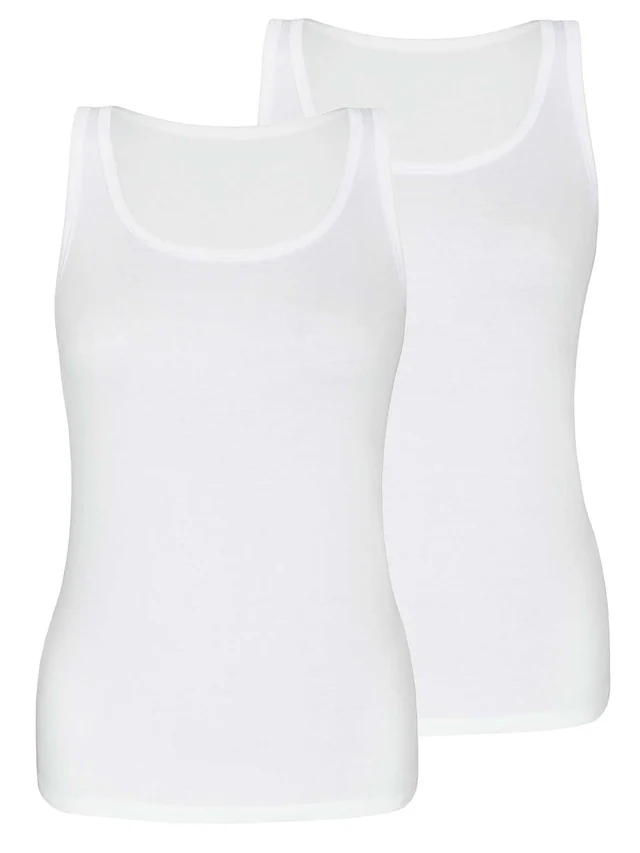 Sassa Unterhemd »2er Sparpack Top LOVELY SKIN«