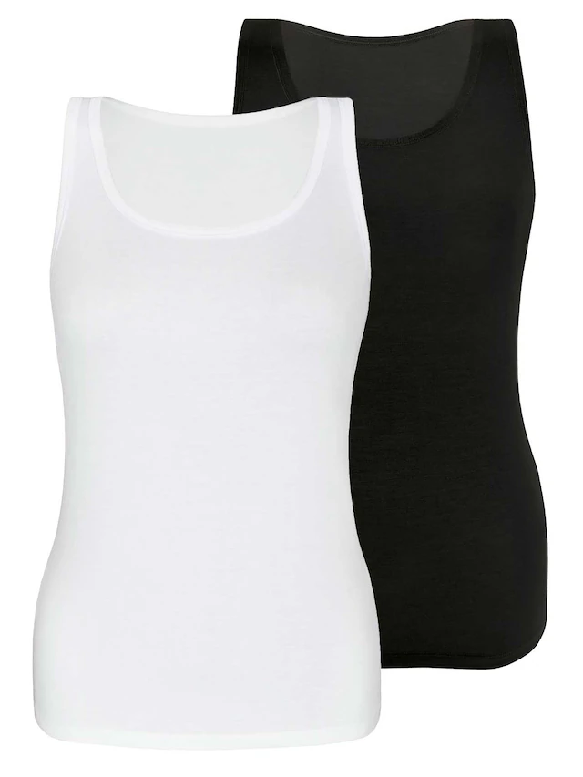 Sassa Unterhemd »2er Sparpack Top LOVELY SKIN«