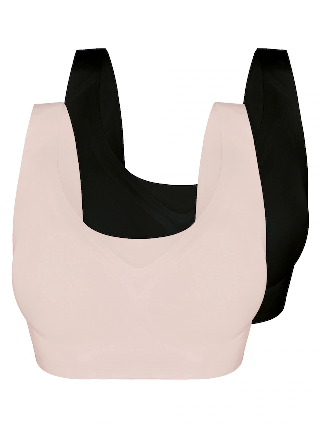 Sassa Bustier »2er Pack Bustier Bonded Micro«