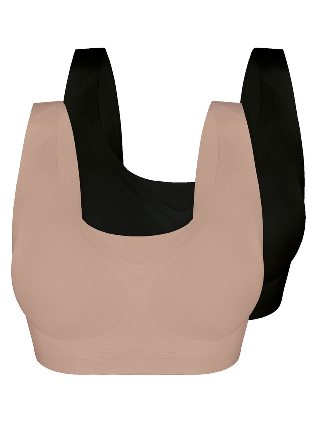 Sassa Bustier »2er Pack Bustier Bonded Micro«