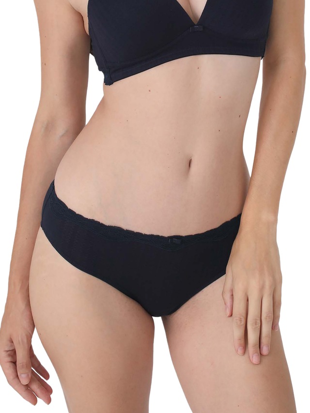 Sassa Slip »3er Pack Slip Bamboo Jacquard«