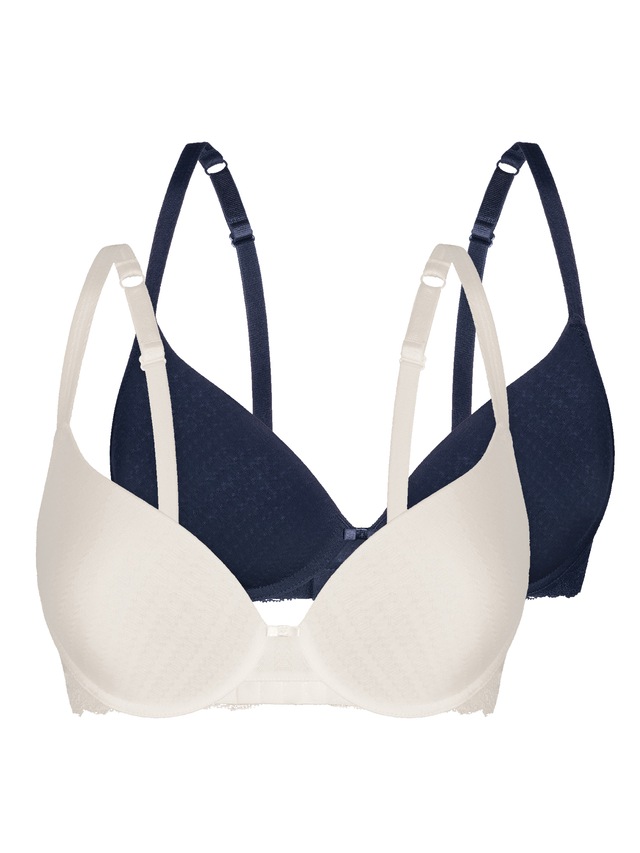 Sassa Schalen-BH »2er Pack Schalen-BH Bamboo Jacquard«