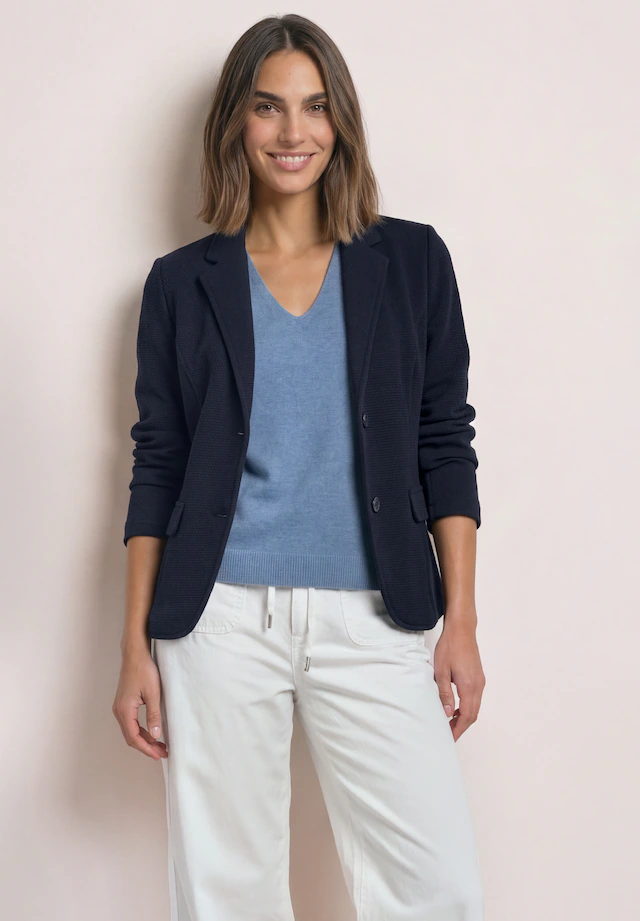 STREET ONE Kurzblazer mit Reverskragen