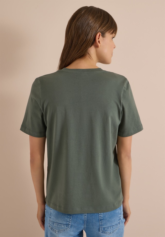 Cecil T-Shirt aus reiner Baumwolle