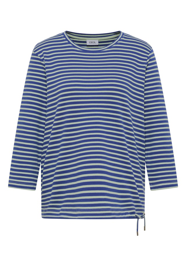 Cecil 3/4-Arm-Shirt aus reiner Baumwolle