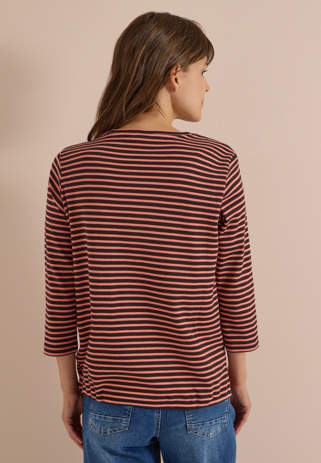 Cecil 3/4-Arm-Shirt aus reiner Baumwolle
