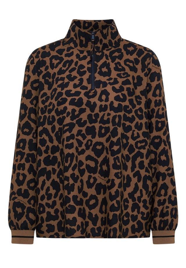 Cecil Langarmbluse im angesagten Leo-Look
