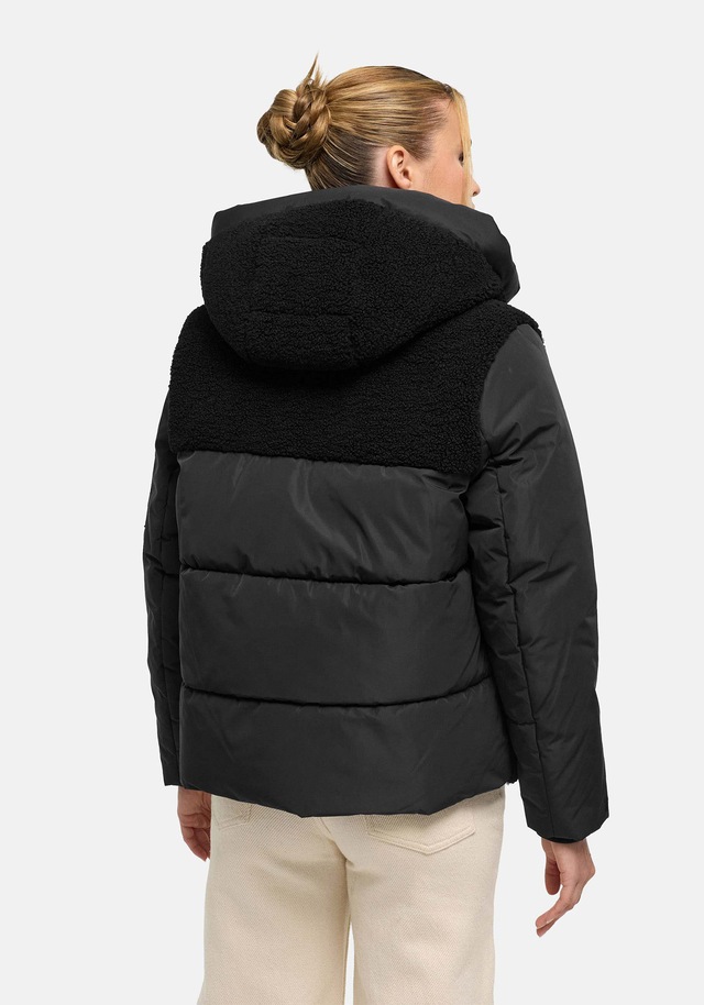 Marikoo Winterjacke »Elidee« mit Kapuze Winterjacke mit Kapuze und praktischen Reißverschlusstaschen