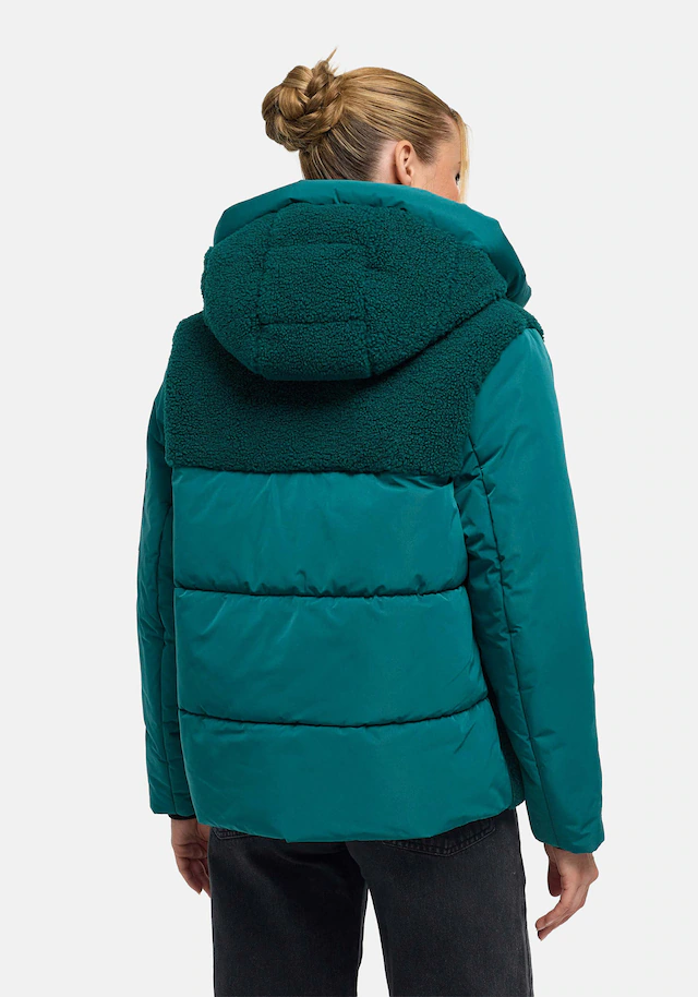 Marikoo Winterjacke »Elidee« mit Kapuze Winterjacke mit Kapuze und praktischen Reißverschlusstaschen