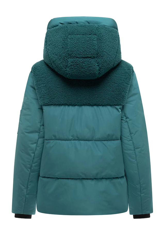 Marikoo Winterjacke »Elidee« mit Kapuze Winterjacke mit Kapuze und praktischen Reißverschlusstaschen