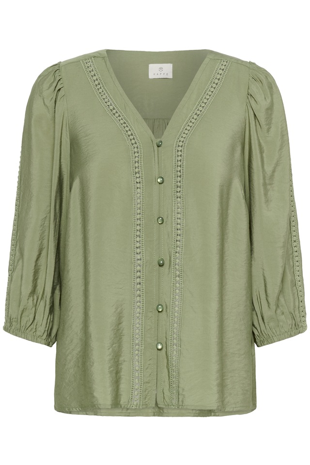 KAFFE Langarmbluse »Damen Bluse langarm KAsonja«