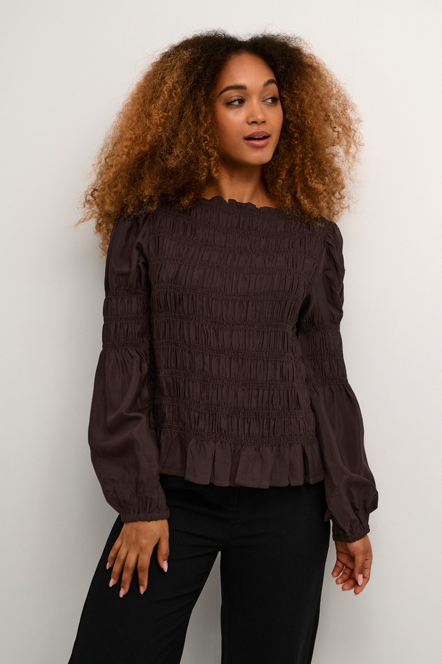 Cream Langarmbluse »Damen Bluse langarm CRHenva«