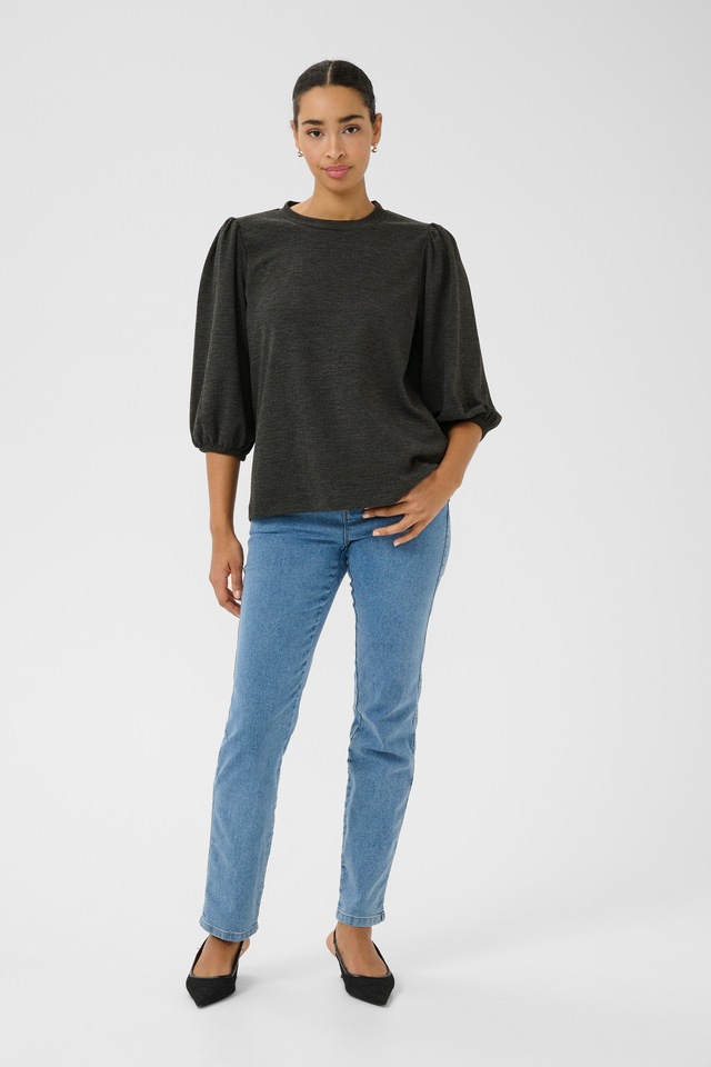 KAFFE Langarmbluse »Damen Langarm-Shirt KAjanna«