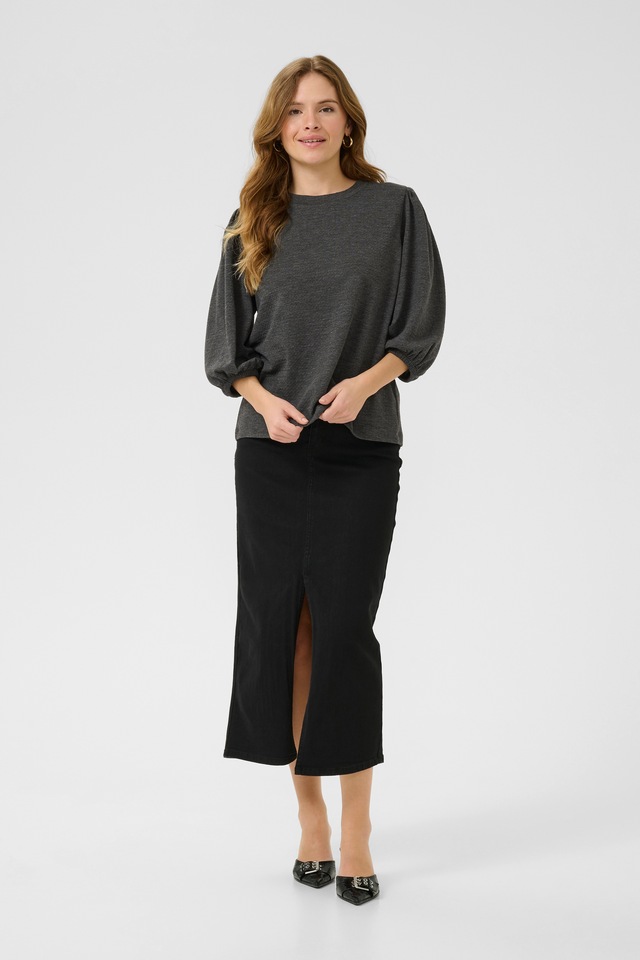 KAFFE Langarmbluse »Damen Langarm-Shirt KAjanna«