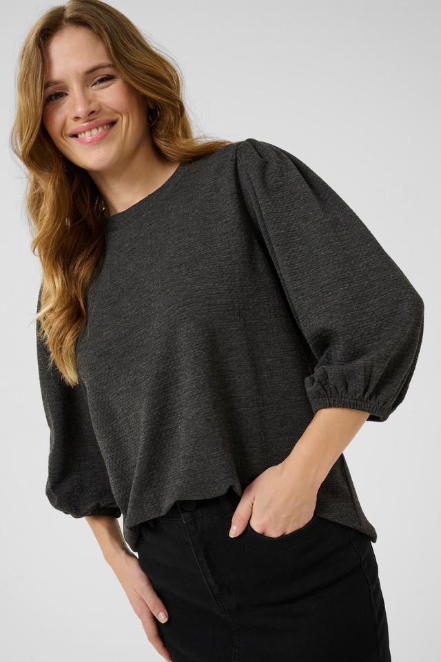 KAFFE Langarmbluse »Damen Langarm-Shirt KAjanna«