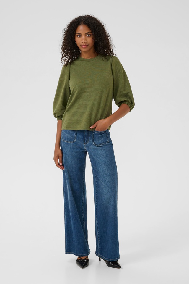 KAFFE Langarmbluse »Damen Langarm-Shirt KAjanna«