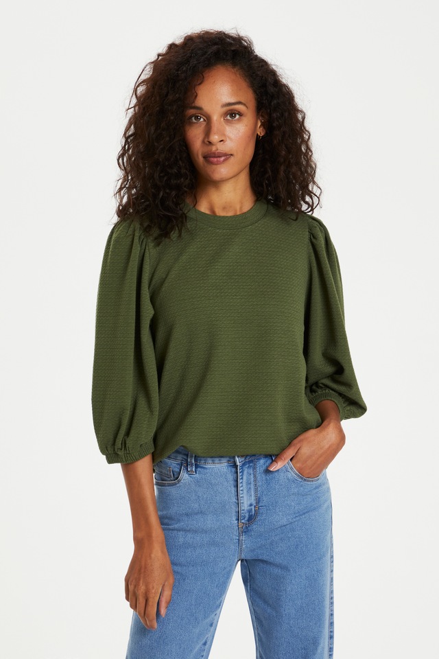 KAFFE Langarmbluse »Damen Langarm-Shirt KAjanna«