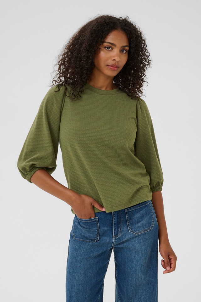 KAFFE Langarmbluse »Damen Langarm-Shirt KAjanna«