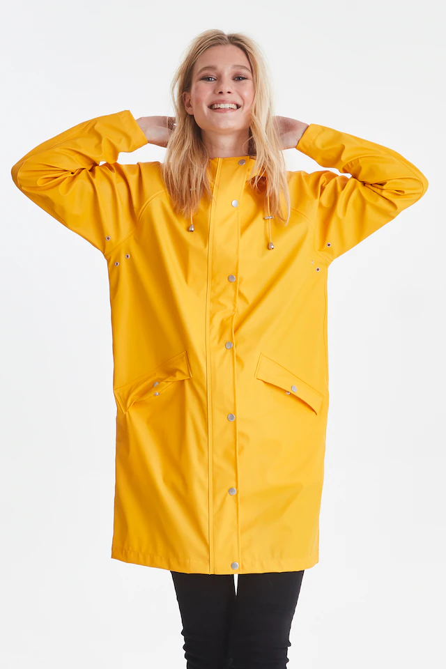 Ichi Regenjacke »Damen Regenmantel IHTAZI«