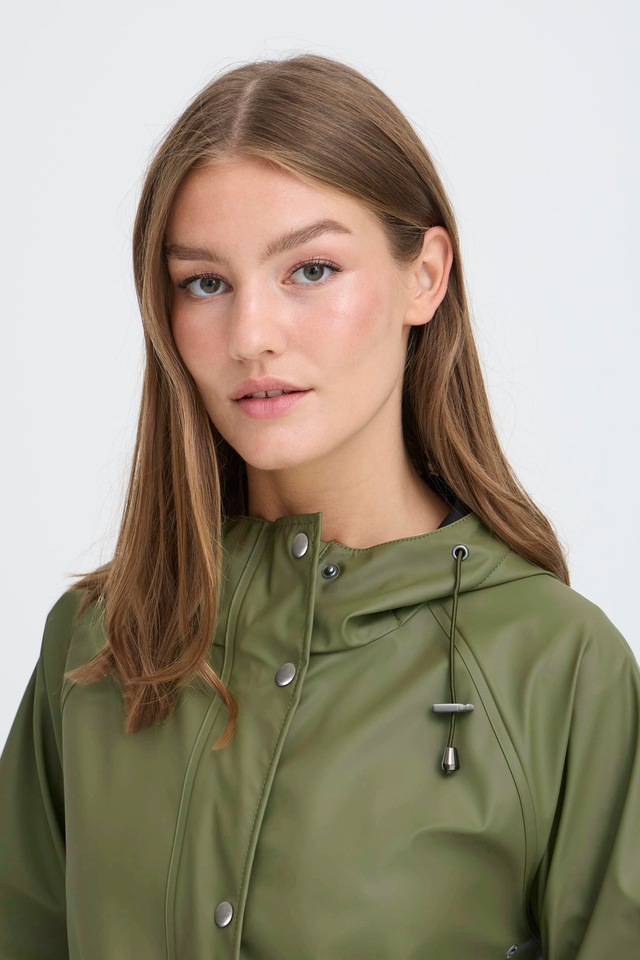 Ichi Regenjacke »Damen Regenmantel IHTAZI«