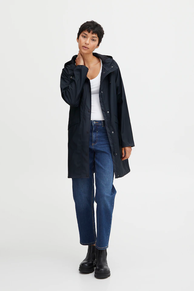 Ichi Regenjacke »Damen Regenmantel IHTAZI«