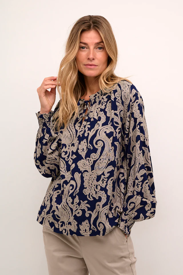 Cream Langarmbluse »Damen Bluse langarm CRLucy«