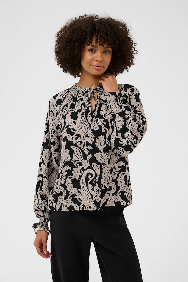Cream Langarmbluse »Damen Bluse langarm CRLucy«
