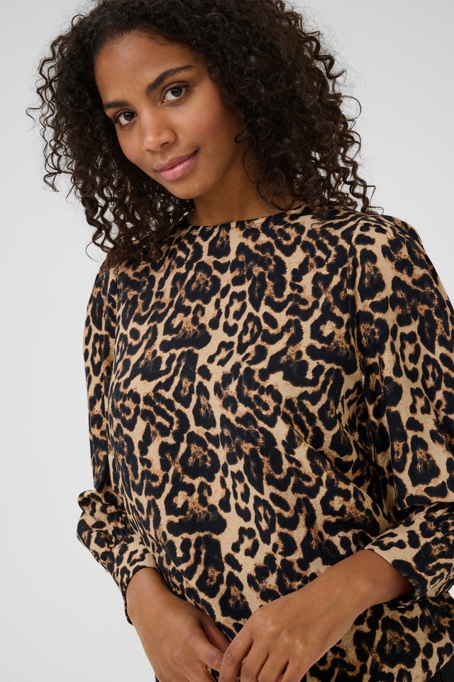 KAFFE Langarmbluse »Damen Langarm-Bluse KAhannah«